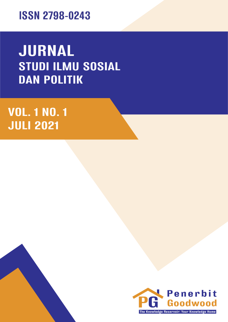 Jurnal Studi Ilmu Sosial Dan Politik Jurnal Studi Ilmu Sosial Dan Politik